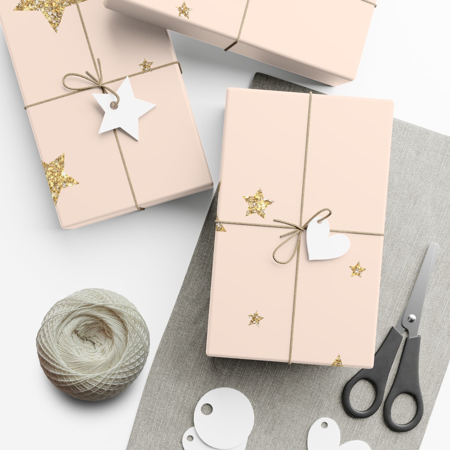 Elegant Starry Gift Wrap Papers, Premium Wrapping Paper for Birthdays, Weddings, Baby Showers, Holiday Gifts, Eco-Friendly Packaging