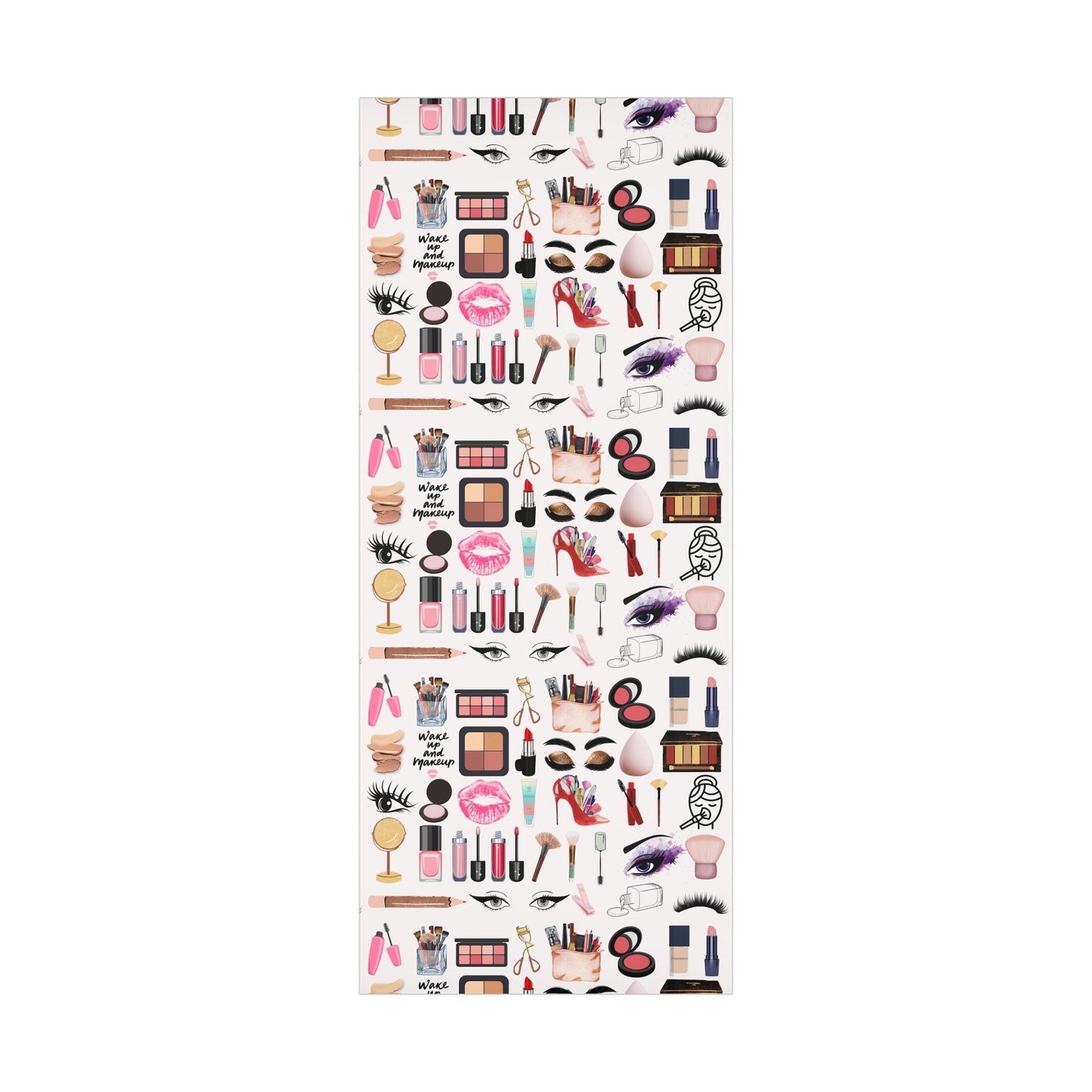 Makeup Lover's Gift Wrap Papers, Beauty Themed Wrapping Paper, Cosmetic Gift Wrap, Makeup Artist Supplies, Unique Gift Presentation