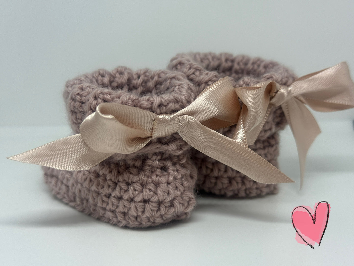 Threads Booties with Bows