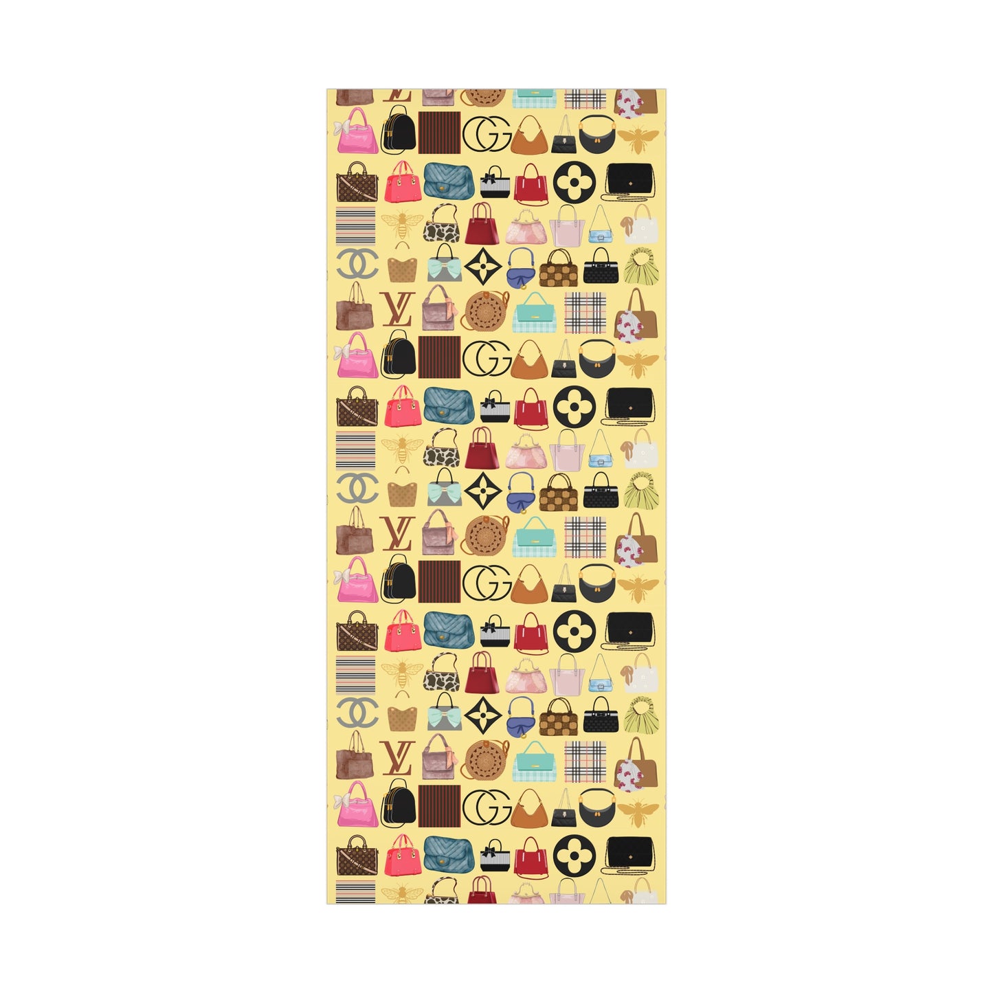 Chic Designer Gift Wrap Papers - Stylish, Trendy, Luxury Handbag Designs for Holidays, Birthdays, Special Occasions, Party Wrap, [...]