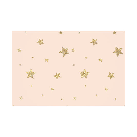 Elegant Starry Gift Wrap Papers, Premium Wrapping Paper for Birthdays, Weddings, Baby Showers, Holiday Gifts, Eco-Friendly Packaging