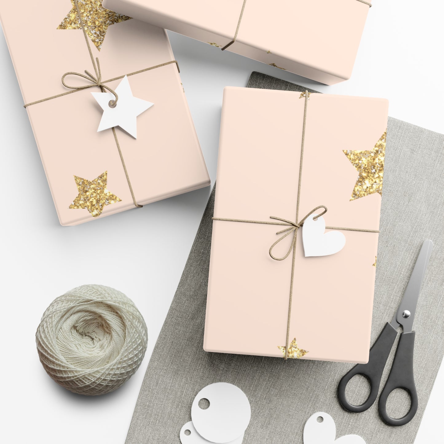 Elegant Starry Gift Wrap Papers, Premium Wrapping Paper for Birthdays, Weddings, Baby Showers, Holiday Gifts, Eco-Friendly Packaging