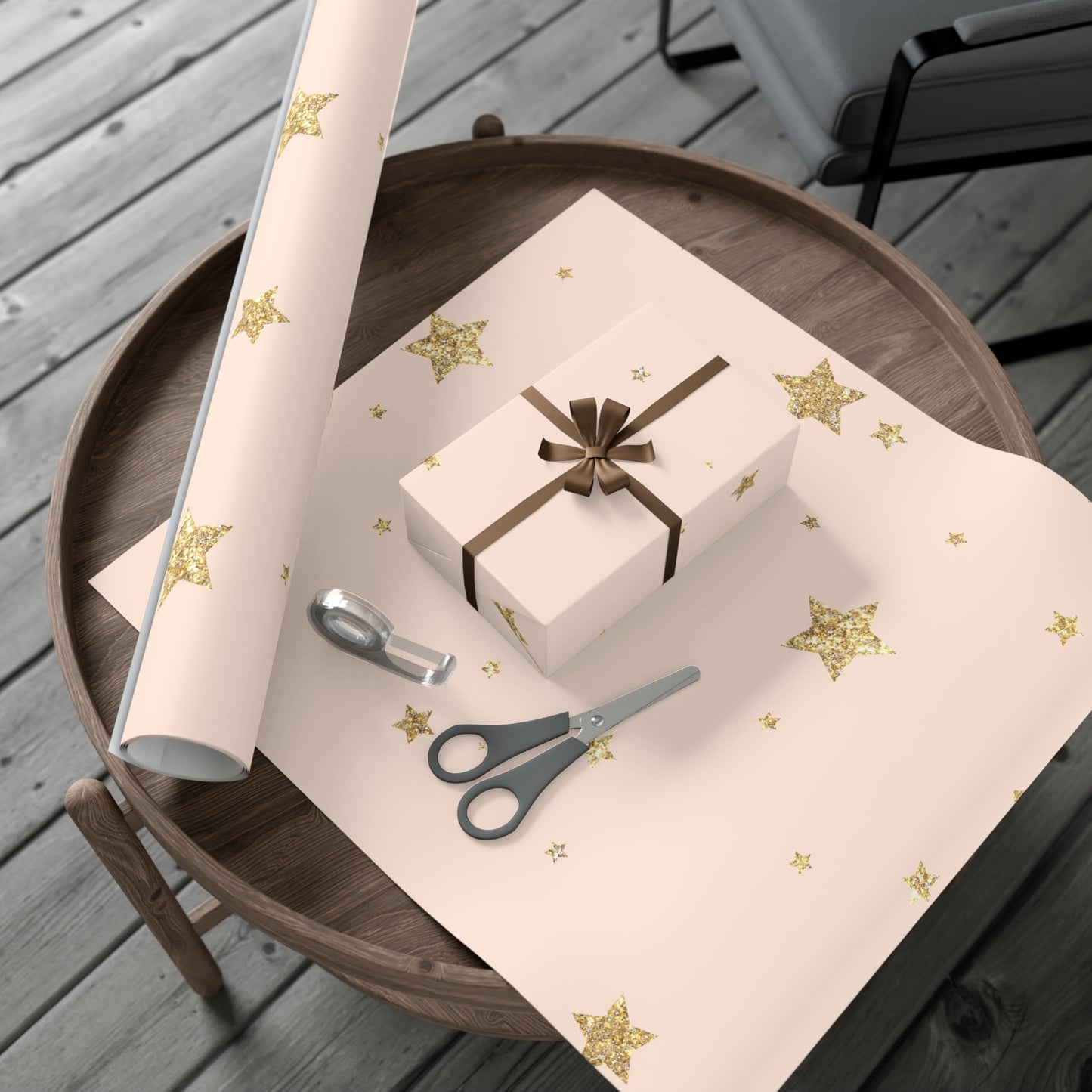 Elegant Starry Gift Wrap Papers, Premium Wrapping Paper for Birthdays, Weddings, Baby Showers, Holiday Gifts, Eco-Friendly Packaging