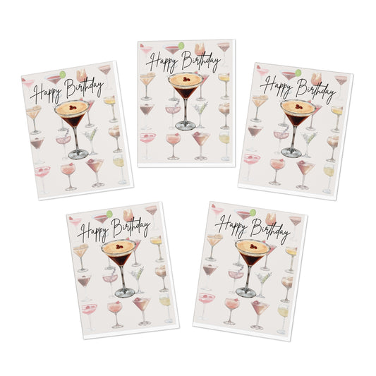 Multi-Design Greeting Cards (5-Pack) - Versatile Cards for Every Occasion, Handmade Stationery, Birthday Invitations, Thank You Notes, [...]