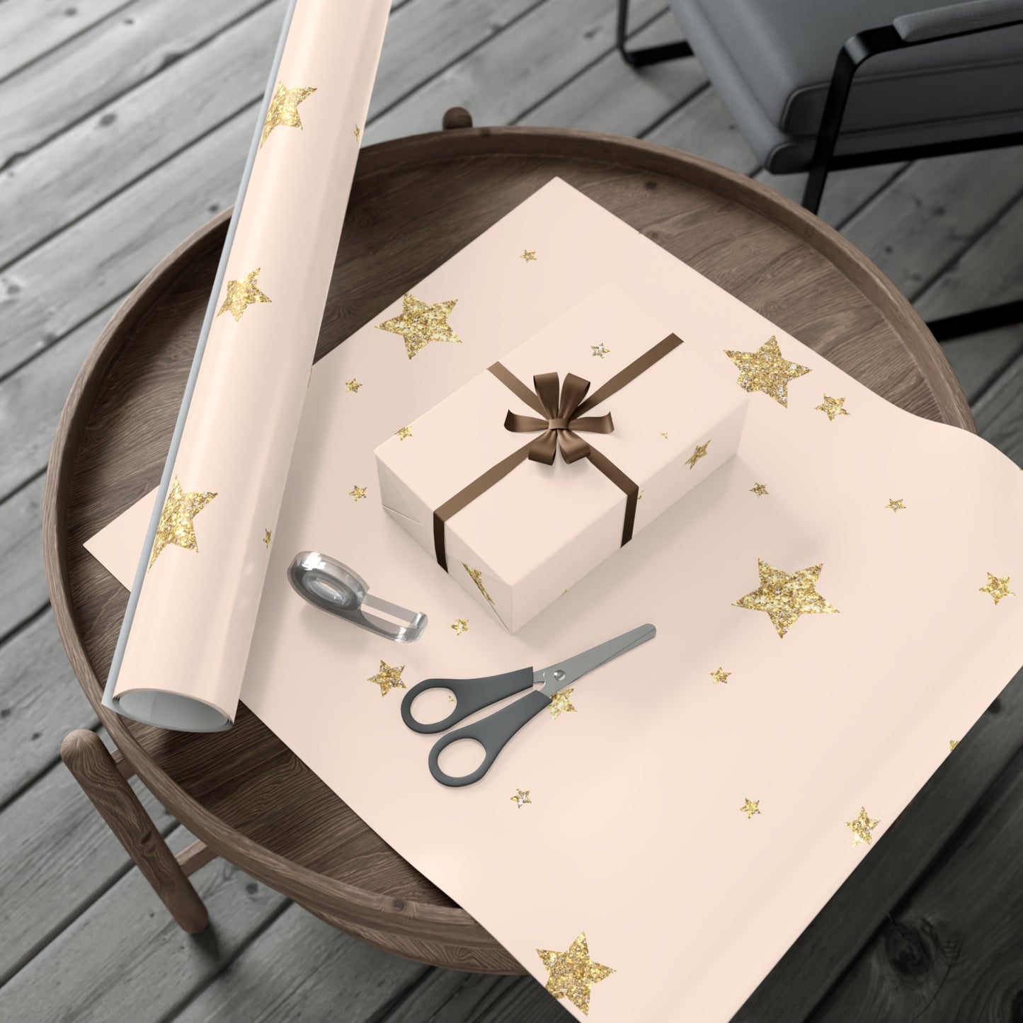 Elegant Starry Gift Wrap Papers, Premium Wrapping Paper for Birthdays, Weddings, Baby Showers, Holiday Gifts, Eco-Friendly Packaging