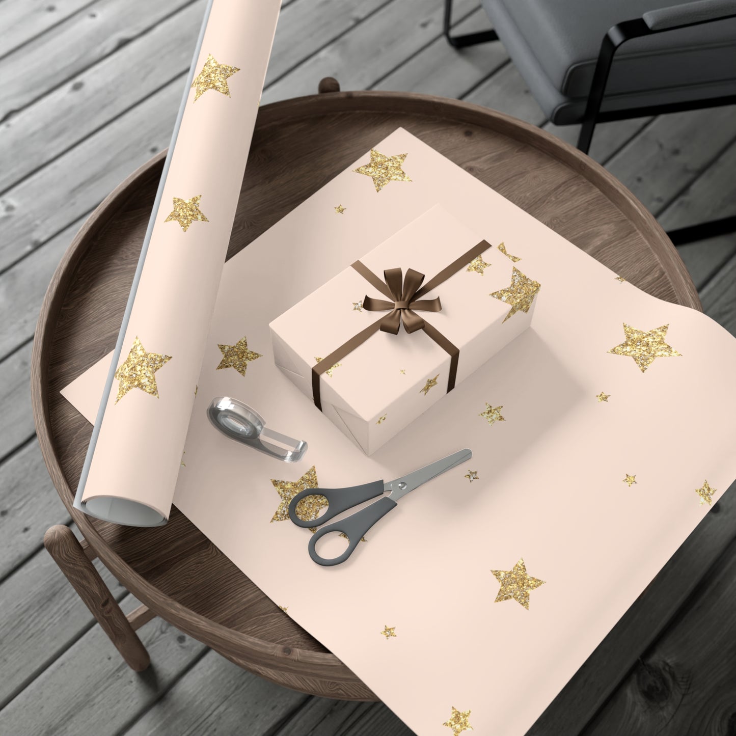 Elegant Starry Gift Wrap Papers, Premium Wrapping Paper for Birthdays, Weddings, Baby Showers, Holiday Gifts, Eco-Friendly Packaging