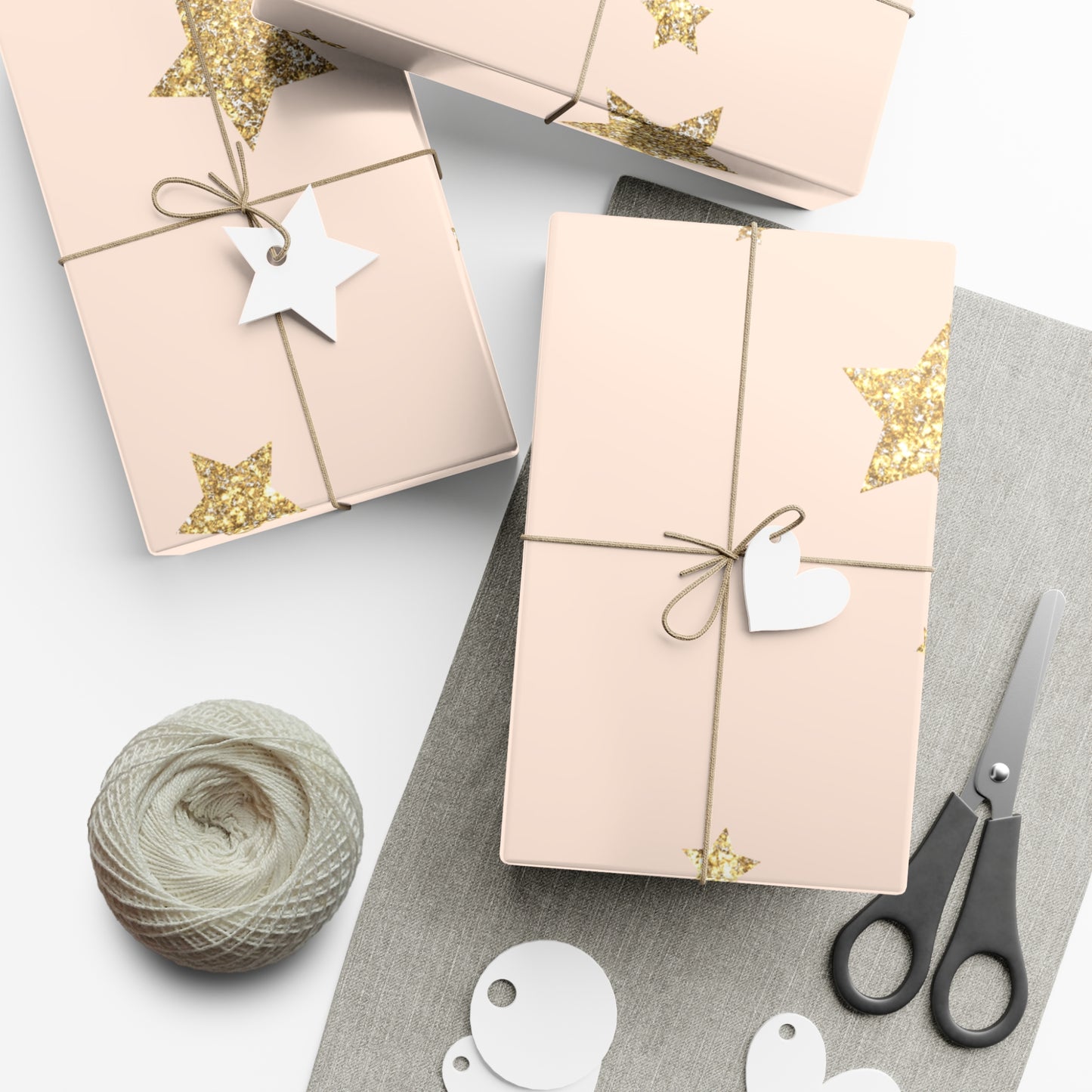 Elegant Starry Gift Wrap Papers, Premium Wrapping Paper for Birthdays, Weddings, Baby Showers, Holiday Gifts, Eco-Friendly Packaging