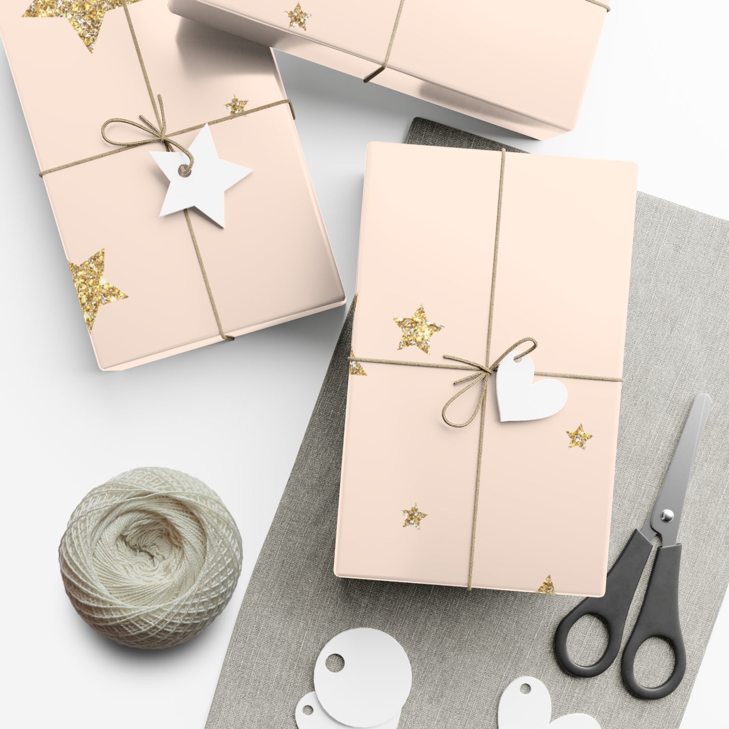 Elegant Starry Gift Wrap Papers, Premium Wrapping Paper for Birthdays, Weddings, Baby Showers, Holiday Gifts, Eco-Friendly Packaging