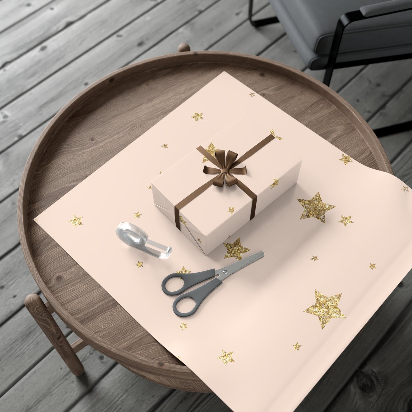 Elegant Starry Gift Wrap Papers, Premium Wrapping Paper for Birthdays, Weddings, Baby Showers, Holiday Gifts, Eco-Friendly Packaging