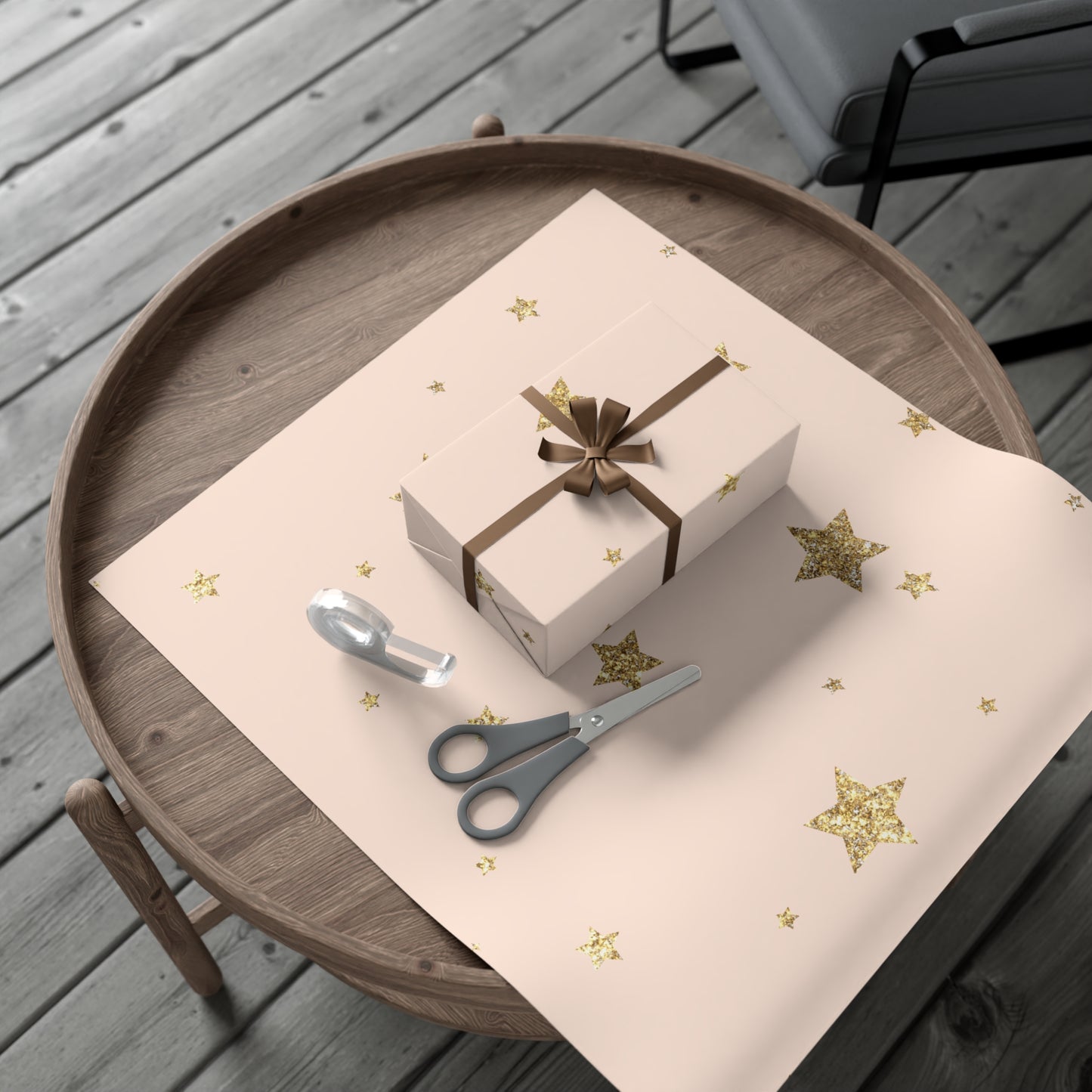 Elegant Starry Gift Wrap Papers, Premium Wrapping Paper for Birthdays, Weddings, Baby Showers, Holiday Gifts, Eco-Friendly Packaging