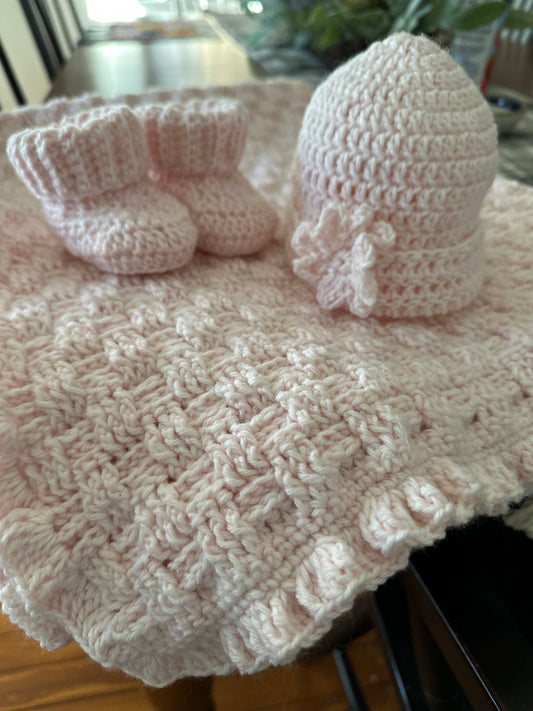 🌸 Blissful Beginnings Baby Blanket Collection 🌸