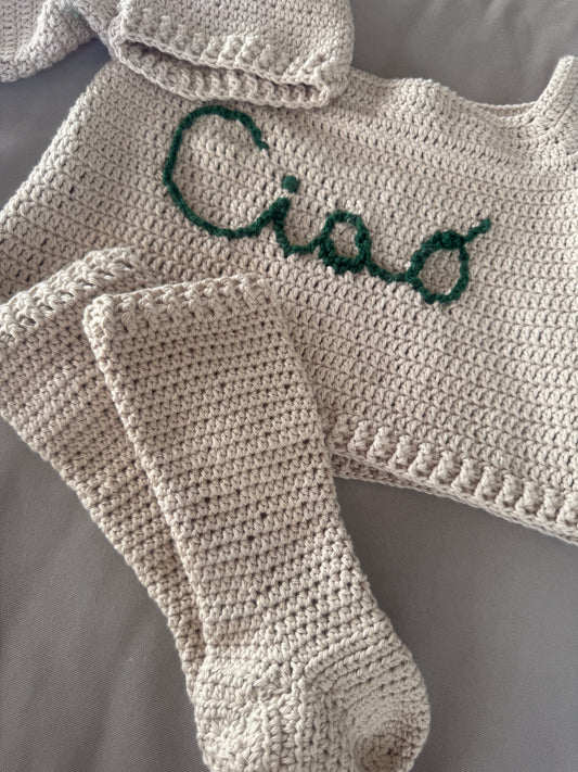 Little Ciao Sweater Set